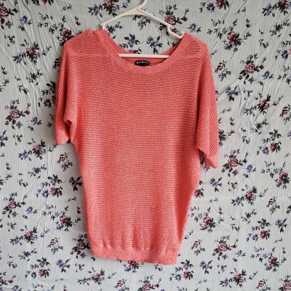 Coral Express dolman sleeve sweater